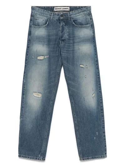 Broken Laundry Denim Regular & Straight-leg Jeans In Blue