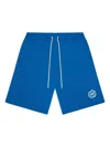 Broken Planet Drawstring Shorts In Blue