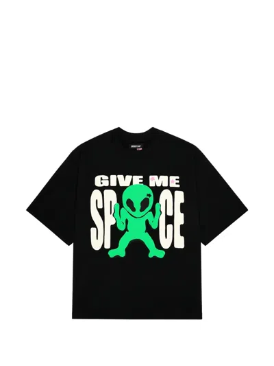 Broken Planet Give Me Space Graphic-print T-shirt In Black