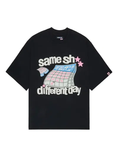 Broken Planet Graphic-print T-shirt In Black