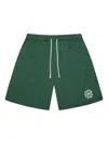 Broken Planet Logo-detail Shorts In Green