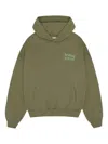 Broken Planet Logo Hoodie In Green