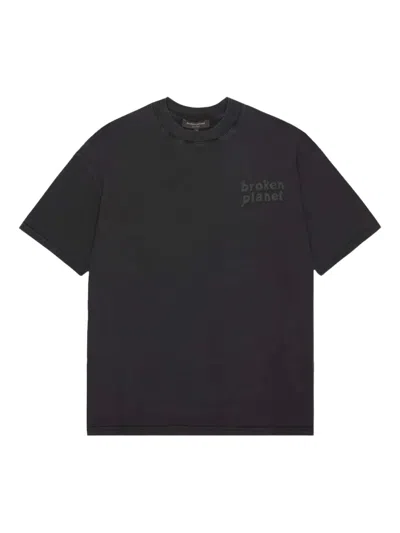 Broken Planet Logo-lettering T-shirt In Black