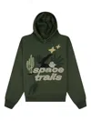 Broken Planet Logo-print Hoodie In Green