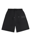 Broken Planet Logo-print Shorts In Black