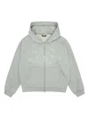 Broken Planet Market Zip-up Hoodie In Gray