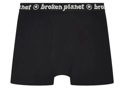 Pre-owned Broken Planet Men's  Boxers Set (3 Pack) In Black/gray