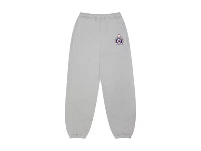 Pre-owned Broken Planet Men's  Cuffed Sweatpant In Heather Grey