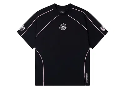 Pre-owned Broken Planet Men's  Performance T-shirt In Midnight Black