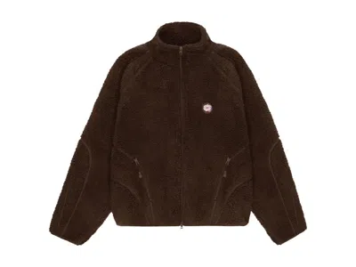 Pre-owned Broken Planet Men's  Polar Fleece In Mocha Brown