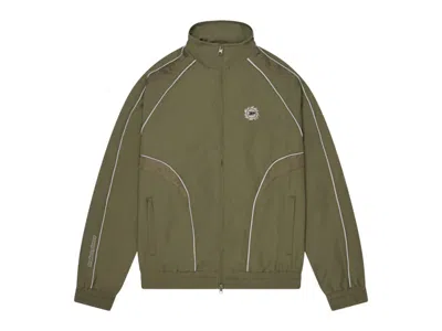 Pre-owned Broken Planet Men's  Reflective Performance Jacket In Khaki In Brown