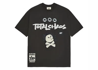 Pre-owned Broken Planet Men's  Total Chaos T-shirt In Black