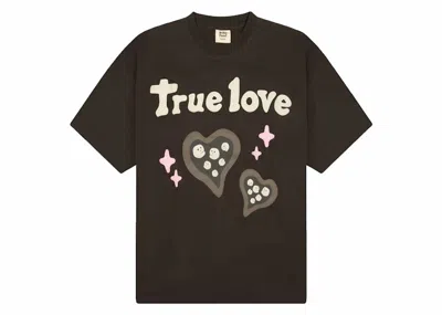 Pre-owned Broken Planet Men's  True Love T-shirt In Black