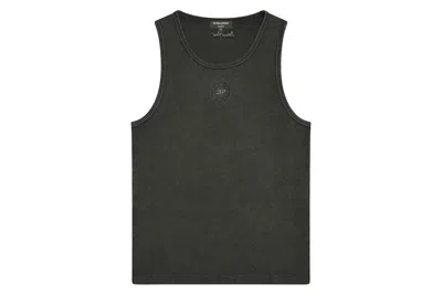 Pre-owned Broken Planet Washed Ribbed Tank Top Washed Black