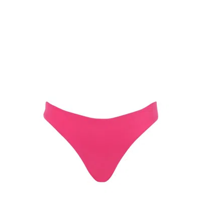 Bromelia Swimwear Bonito Ruched Bottoms In Pink