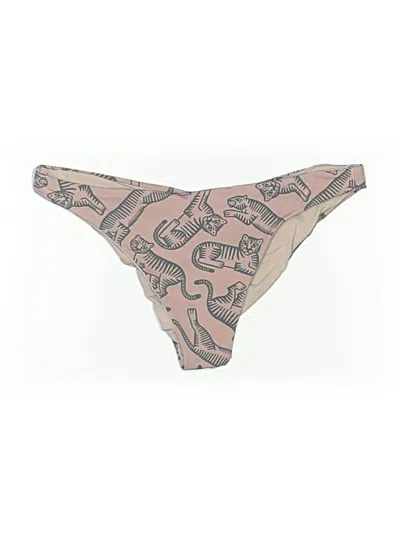 Pre-owned Bromelia Swimwear Swimsuit Bottoms In Brown