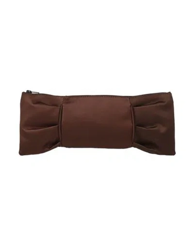 Brontibay Paris Woman Handbag Brown Size - Cotton, Polyester
