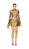 Bronx And Banco Aurelia Mini Dress In Multi