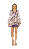 Bronx And Banco Bedouin Coastal Mini Dress In Multi