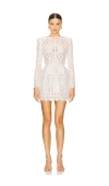 Bronx And Banco Casey Lace Mini Dress In White