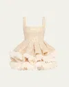 Bronx And Banco Catalina Mini Dress In Neutral