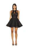 Bronx And Banco Charlotte Mini Dress In Black