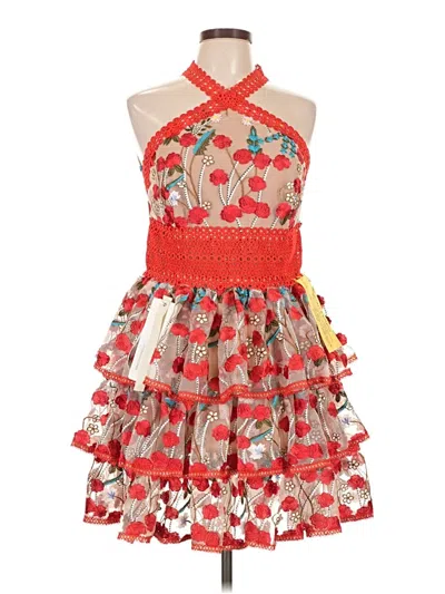 Bronx And Banco Cocktail Dress In Red