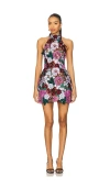 Bronx And Banco Deirdre Mini Dress In Multi