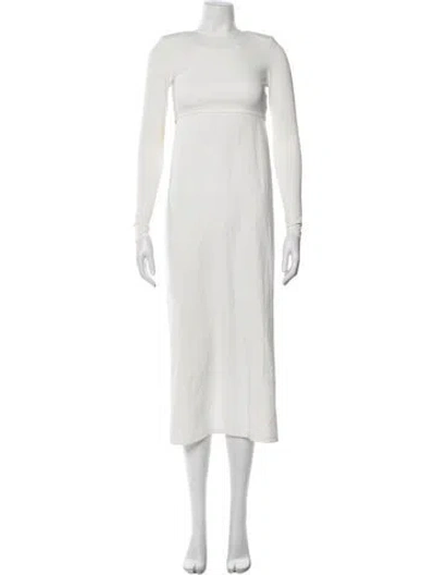 Pre-owned Bronx And Banco Dress Set In White