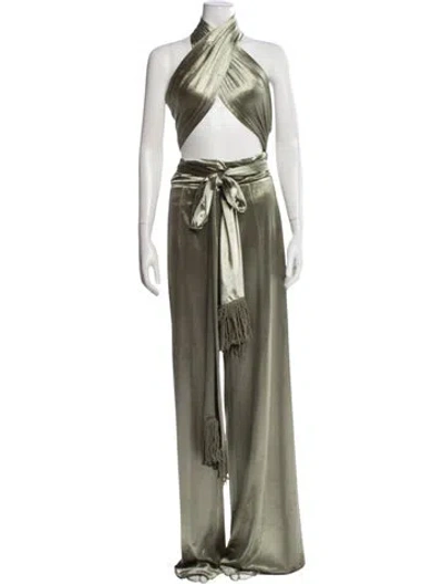 Pre-owned Bronx And Banco Halterneck Jumpsuit W/ Tags