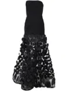 Bronx And Banco Harper Gown In Black