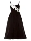 Bronx And Banco Inara Midi Dress In Black