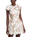 Bronx And Banco Jasmine Embellished Mini Dress In White