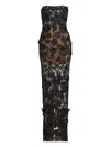 Bronx And Banco Jasmine Gown In Black
