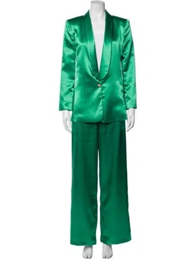 Pre-owned Bronx And Banco Pant Set In Green