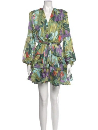 Pre-owned Bronx And Banco Printed Mini Dress W/ Tags