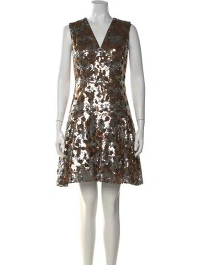 Pre-owned Bronx And Banco Printed Mini Dress W/ Tags In Multi