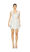 Bronx And Banco Rosalie Mini Dress In White