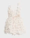 Bronx And Banco Rosalie Sequin-embellished Applique Mini Dress