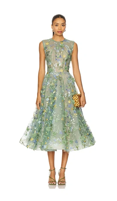 Bronx And Banco Saba Floral Midi Dress