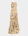 Bronx And Banco Sicilia Ruffle Dress In Multi