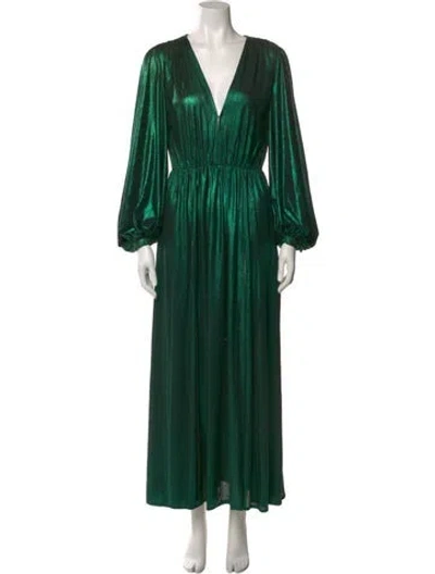 Pre-owned Bronx And Banco V-neck Long Dress
