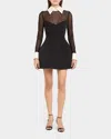 Bronx And Banco Wednesday Mini Dress In Black
