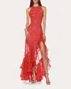 Bronx And Banco X Revolve Sicilia Midi Dress In Red
