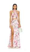 Bronx And Banco X Revolve Cleopatra Floral Set In White