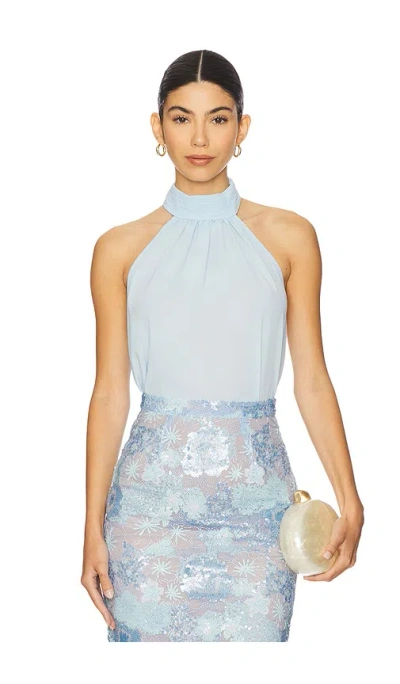Bronx And Banco X Revolve Halter Neck Top In Blue