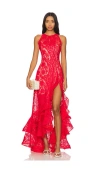 Bronx And Banco X Revolve Sicilia Midi Dress In Red