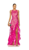 Bronx And Banco X Revolve Sicilia Sequin Maxi Dress