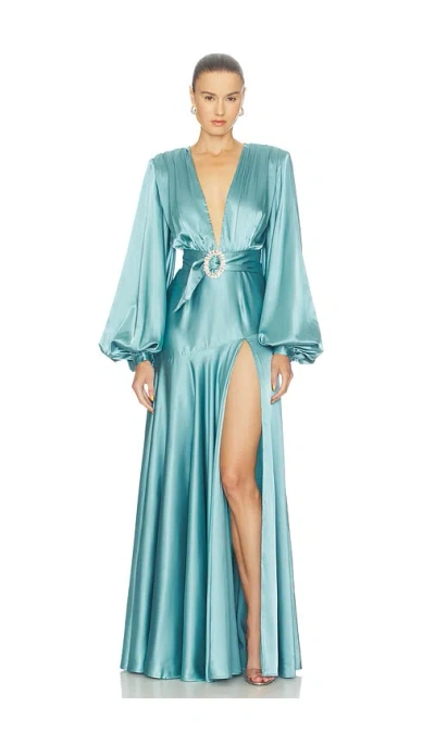 Bronx Banco Abendkleid In Blue