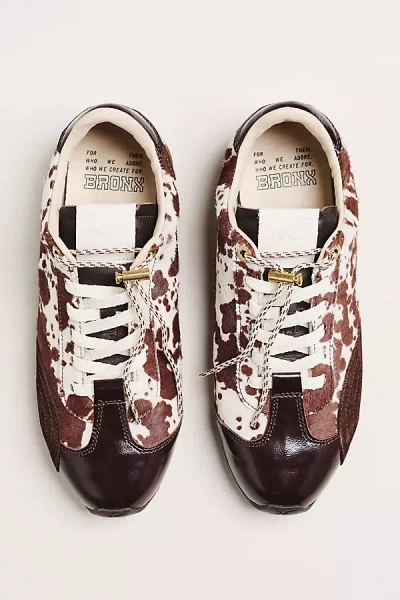 Bronx Myr-aa Low-top Sneakers In Brown